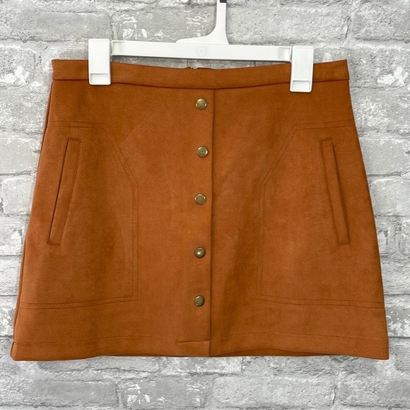 HYFVE Dresses & Skirts - HYFVE Faux Suede Skirt